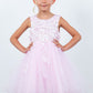 Floral Bodice Lace Girl Dress by Cinderella Couture USA AS9122