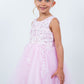 Floral Bodice Lace Girl Dress by Cinderella Couture USA AS9122