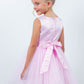 Floral Bodice Lace Girl Dress by Cinderella Couture USA AS9122
