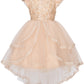 Sequin Cap Sleeve Flower Girl Dress by Cinderella Couture USA AS9123