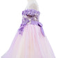 Off Shoulder Glitter Tulle Flower Girl Dress by Cinderella Couture USA AS9130