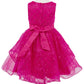 Sleeveless Sequin Layered Girl Party Dress by Cinderella Couture USA AS9131