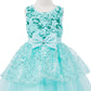 Sleeveless Sequin Layered Girl Party Dress by Cinderella Couture USA AS9131