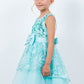 Sleeveless Sequin Layered Girl Party Dress by Cinderella Couture USA AS9131