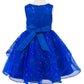 Sleeveless Sequin Layered Girl Party Dress by Cinderella Couture USA AS9131