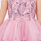 Embellished Sleeveless A-Line Girl Party Dress by Cinderella Couture USA AS9132