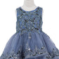 Embellished Sleeveless A-Line Girl Party Dress by Cinderella Couture USA AS9132