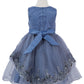 Embellished Sleeveless A-Line Girl Party Dress by Cinderella Couture USA AS9132