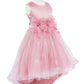 Embroidery Lace Sleeveless Flower Girl Dress by Cinderella Couture USA AS9135