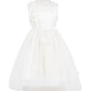 Beautiful Sleeveless Soft Tulle Flower Girl Dress by Cinderella Couture USA AS9136