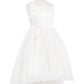 Beautiful Sleeveless Soft Tulle Flower Girl Dress by Cinderella Couture USA AS9136