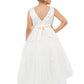 Beautiful Sleeveless Soft Tulle Flower Girl Dress by Cinderella Couture USA AS9136