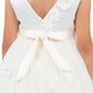 Beautiful Sleeveless Soft Tulle Flower Girl Dress by Cinderella Couture USA AS9136
