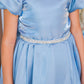 Cute Ribbon Puff Sleeve Flower Girl Dress by Cinderella Couture USA AS9144