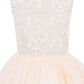 Elegant Jacquard Long Sleeve Jacket Girl Party Dress by Cinderella Couture USA AS9146