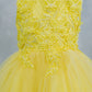 Butterfly Glitter Tulle Sleeveless Girl Party Dress by Cinderella Couture USA AS9150