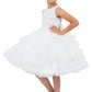 Sparkling Sequin Lace Tulle Flower Girl Dress by Cinderella Couture USA AS9152