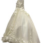 Beautiful Illusion Tulle Flower Girl Dress by Cinderella Couture USA AS9153