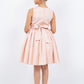 Applique V-Neck Plead Girl Party Dress by Cinderella Couture USA AS9160
