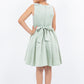 Applique V-Neck Plead Girl Party Dress by Cinderella Couture USA AS9160