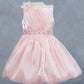 Sleeveless Tulle Petals A-Line Girl Communion Dress by Cinderella Couture USA AS9173B
