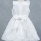 Sleeveless Tulle Petals A-Line Girl Communion Dress by Cinderella Couture USA AS9173B