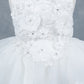 Organza Multi-Layered A-Line Girl Communion Dress by Cinderella Couture USA AS9176