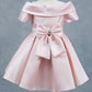 Sparkling Off Shoulder Neckline Girl Communion Dress by Cinderella Couture USA AS9177B