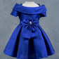 Sparkling Off Shoulder Neckline Girl Communion Dress by Cinderella Couture USA AS9177B
