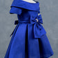 Sparkling Off Shoulder Neckline Girl Communion Dress by Cinderella Couture USA AS9177B