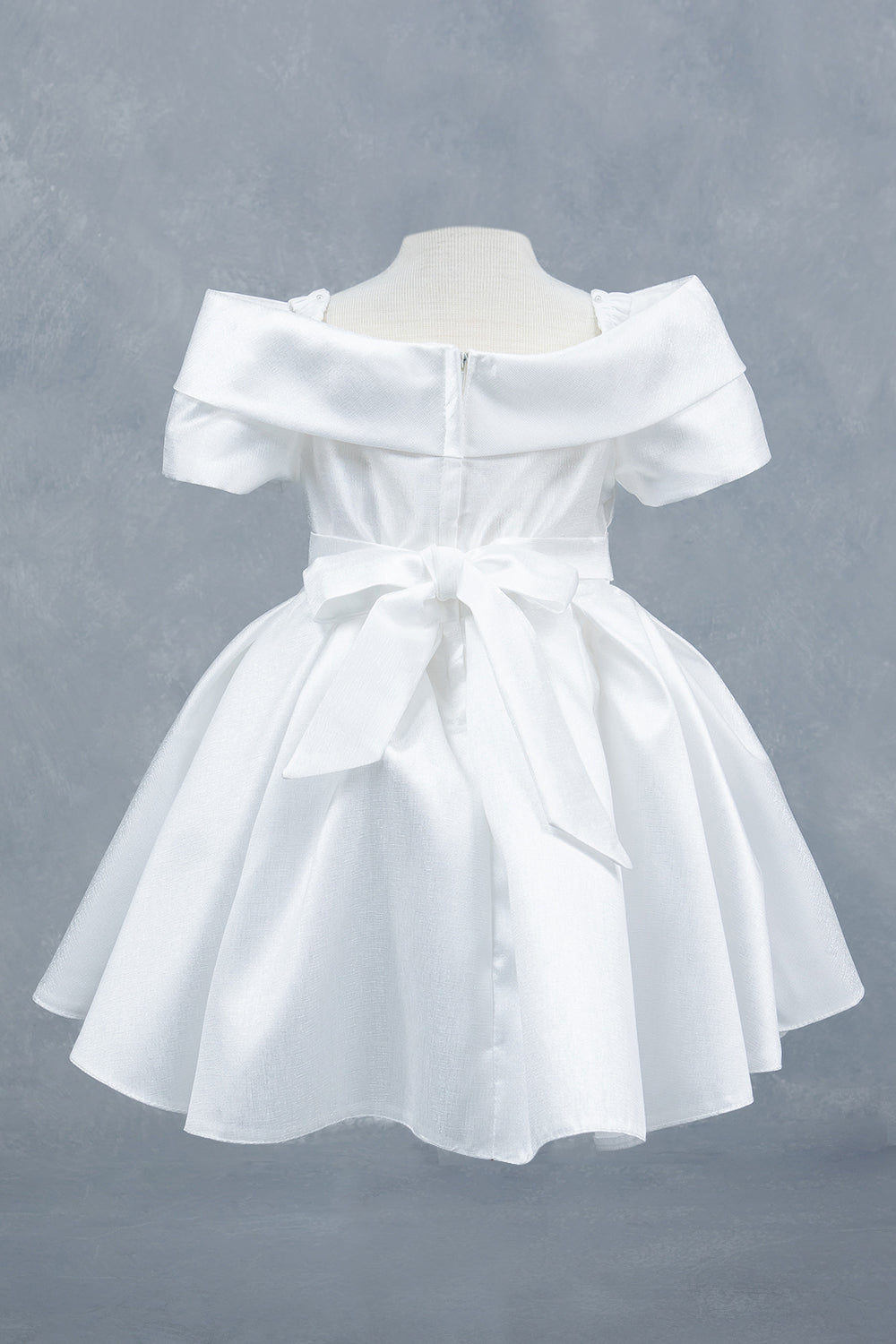 Sparkling Off Shoulder Neckline Girl Communion Dress by Cinderella Couture USA AS9177B