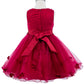 3D Floral Sleeveless Flower Girl Dress by Cinderella Couture USA AS9219