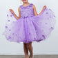 3D Floral Sleeveless Flower Girl Dress by Cinderella Couture USA AS9219
