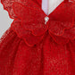 3D Appliques Sequin A-Line Girl Communion Dress by Cinderella Couture USA ASBR-8120