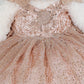 3D Appliques Sequin A-Line Girl Communion Dress by Cinderella Couture USA ASBR-8120