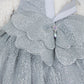 3D Appliques Sequin A-Line Girl Communion Dress by Cinderella Couture USA ASBR-8120