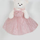 Teddy Bear V-Neckline Tulle Girl Communion Dress by Cinderella Couture USA ASBR-8270