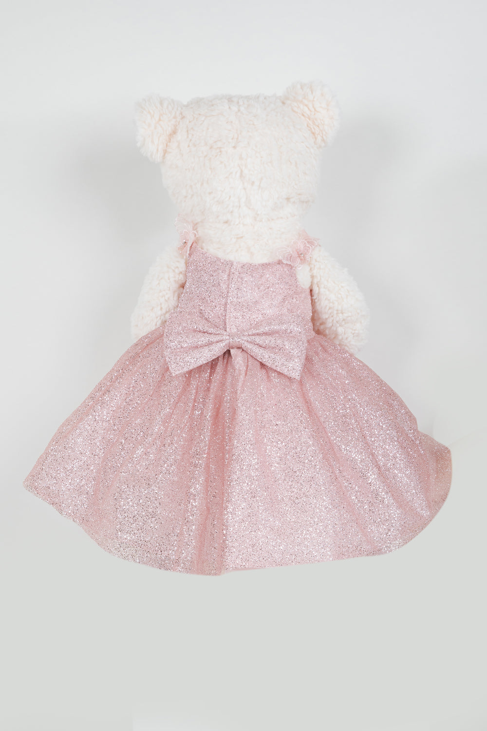 Teddy Bear V-Neckline Tulle Girl Communion Dress by Cinderella Couture USA ASBR-8270