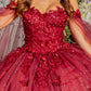 Off Shoulder Sweetheart Neckline Quinceanera Dress by Elizabeth K - GL3181