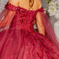 Off Shoulder Sweetheart Neckline Quinceanera Dress by Elizabeth K - GL3181