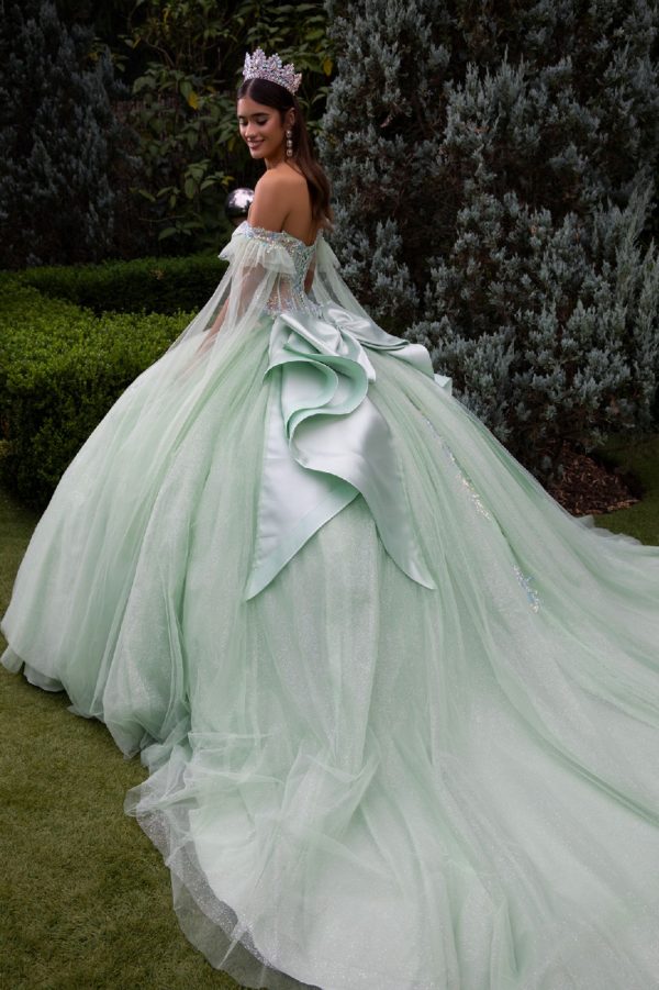 Embroidery Sweetheart Neckline Quinceanera Dress by GLS by Gloria - GL3550
