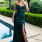 Satin Strapless Sweetheart Leg Slit Women Formal Dress by Elizabeth K - GL3588 - Special Occasion/Curves