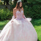 Jewel Sequin Sweetheart Neckline Quinceanera Dress by GLS by Gloria - GL3234