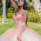 Embroidery Strapless Sweetheart Quinceanera Dress by GLS by Gloria - GL3235