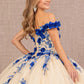 3-D Embroidery Off Shoulder Quinceanera Dress by GLS by Gloria - GL3105