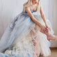 Floral Lace Beaded Tulle Ballgown by Andrea & Leo Couture A0893 Lilian Gown- Special Occasion