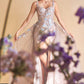 Beaded Floral Embroidered Gown by Andrea and Leo Couture A0894 - Special Occasion