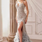 Embellished Feather Mermaid Formal Evening Gown by Andrea & Leo Couture - A1229 - Special Occasion