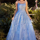 Lace Embellished A-Line Formal Evening Gown by Andrea & Leo Couture - A1248 - Special Occasion/Curves