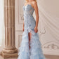 Strapless Lace & Tulle Mermaid Formal Evening Gown by Andrea & Leo Couture - A1255 - Special Occasion